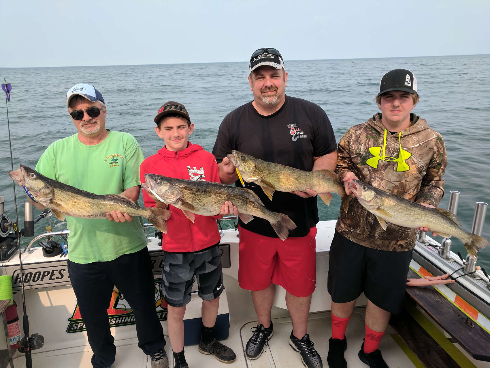 lake erie walleye charter