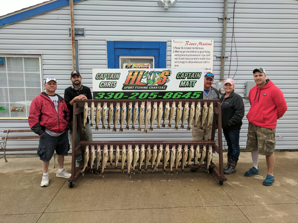 lake erie walleye charter